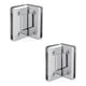 thumbnail image 1 of Bisagra Puerta Shower 8 A 12Mm Vidrio A Vidrio, 1 of 3