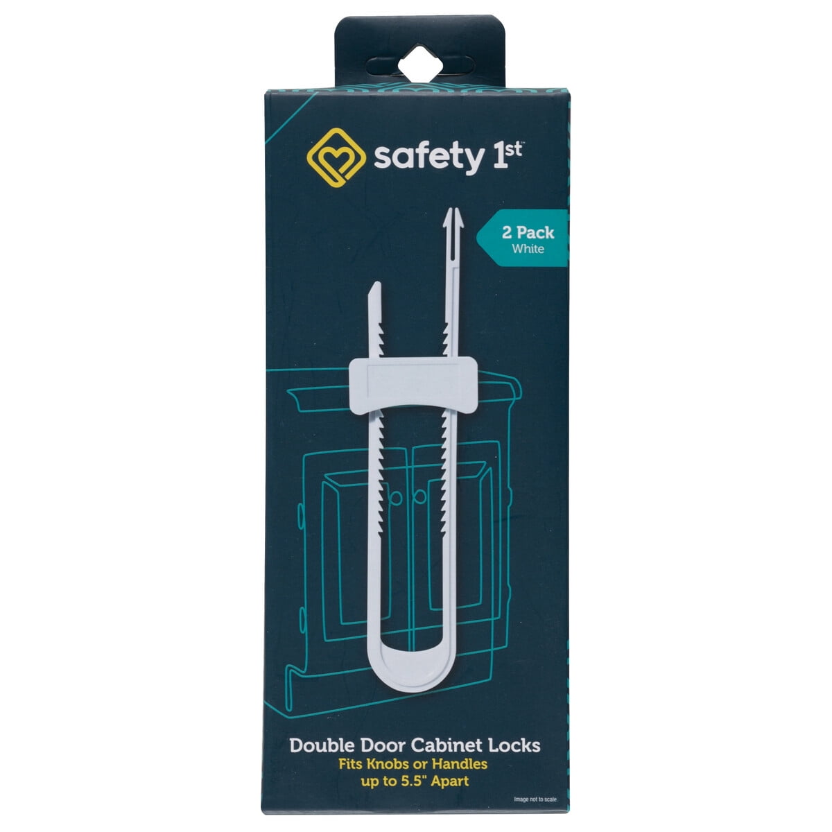 Seguro Puerta Doble Safety 1st 2 Unidades Blanco