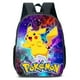 thumbnail image 3 of Pokemon Kids School Backpack Storage Bag Pikachu Anime Printed School Bag Teenager Student Cartoon Bookbag Outdoor Rucksack, 3 of 3