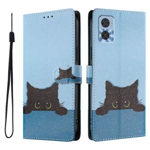 Foxdock Funda Tipo Cartera Para Motorola Moto E22/E22I Con Soporte Y Correa – Diseño De Patrones Lindos