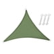 thumbnail image 4 of Triángulo Toldo Vela Anti-UV Red Para Exteriores Triángulo Exterior ArmyGreen, 4 of 5