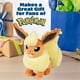 thumbnail image 2 of Peluche de Pokémon Eevee y Flareon de 20 cm (paquete de 2) para niños mayores de 2 años, 2 of 3