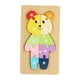 thumbnail image 3 of Rompecabezas De Madera Juguetes Educativos Montessori Para Niños Niñas Niños Regalos Oso, 3 of 5