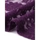 thumbnail image 5 of Agnes Orinda Trajes de Halloween para Mujeres Tallas Grandes Cárdigans de Escuela Colegio Abiertos al Frente Mangas 3/4 Acampanadas Encaje Transparente Floral Cubierta Bolero Chalecos 1X Púrpura, 5 of 8