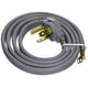 thumbnail image 1 of Cable de alimentación GE WX09X10004 para secadoras GE de 30 amperios y 6 pies, gris, 1 of 1