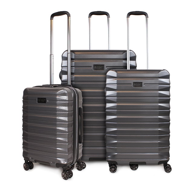 Penguin - Set 3 Maletas S+m+l Rocky Gris