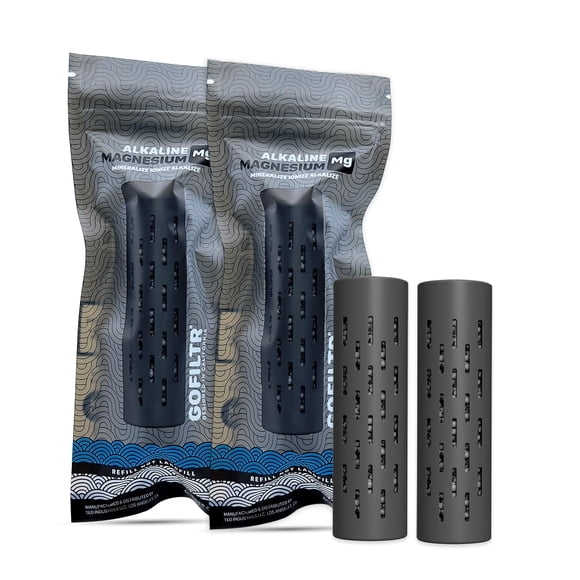 Infusor de Agua GOFILTR Magnesio, Pack de 2, 750 Recargas