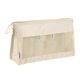 thumbnail image 1 of Bolsa de Maquillaje de Malla, Bolsas Cosméticas de Viaje con Cremallera de Gran Capacidad, Bolsas de Aseo de Malla para Playa, Organizador de Almacenamiento para Mujeres y Niñas, Crema, 1 of 7