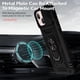 thumbnail image 5 of Estuche GANGXUN para iPhone 13 Mini, soporte giratorio 360°, estilo mecánico y magnético, 5 of 5