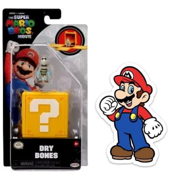 Figura de Acción THE SUPER MARIO BROS. MOVIE Dry Bones 3,2 cm