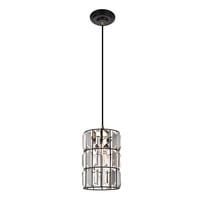 Lámpara Colgante Elegant Lighting Blair Bronce Aceitado 110V