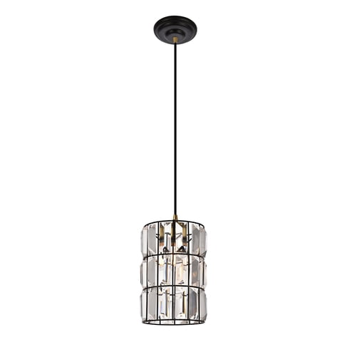 Lámpara Colgante Elegant Lighting Blair Bronce Aceitado 110V