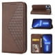 thumbnail image 3 of Funda Flip FOXDOCK para iPhone 14 Plus , Estilo Billetera con Diseño Rombo, Correa de Mano y Soporte, Uso Diario, 3 of 5