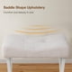 thumbnail image 3 of Taburete Memobarco, 46 cm, con patas en X de metal, color blanco, 3 of 9