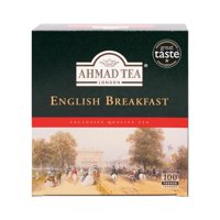 Black Tea Ahmad Tea English Breakfast 100 Bolsitas De Té