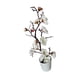 thumbnail image 5 of Bonsái De Flores Artificiales Con Flores Secas En Maceta Para Mesa De Comedor Navide?a Y Chimenea Blanca, 5 of 5