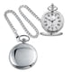 thumbnail image 1 of Reloj de bolsillo Alwesam de cuarzo liso con cadena de 37 cm para regalo, 1 of 7