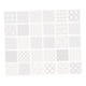 thumbnail image 1 of 30 Piezas De Estabilizadores Para Patrones De Bordado Sashiko DIY De 3,94 X 3,94 Pulgadas, 1 of 5