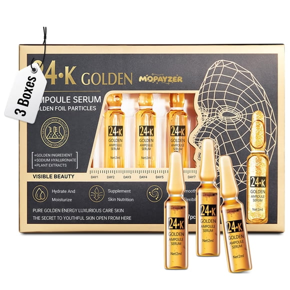 Ampolla de sérum mopayzer, oro de 24 quilates, antiedad, para rostro, 63 ml x 63