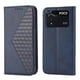 thumbnail image 1 of Funda Flip FOXDOCK para Xiaomi Poco X4 Pro 5G , Estilo Billetera con Diseño Rombo, Correa de Mano y Soporte, Uso Diario, 1 of 6