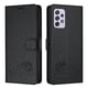 thumbnail image 1 of Funda tipo cartera FOXDOCK para Samsung Galaxy A73 5G con soporte, ranuras, RFID, diseño de gato, 1 of 5