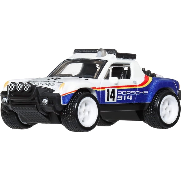 Auto de juguete fundido a presión Hot Wheels Car Culture Porsche 914 Safari