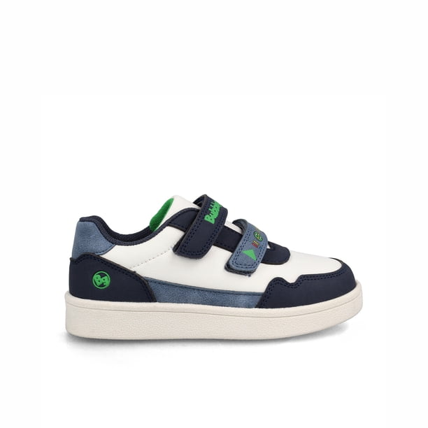 Zapatilla Niño Bubblegummers Clavel Blanco - Azul Marino