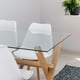 thumbnail image 3 of Comedor Moderno Mesa Xinia 140X90 + 4 Sillas Tulip Blanca | Elegante, 3 of 3