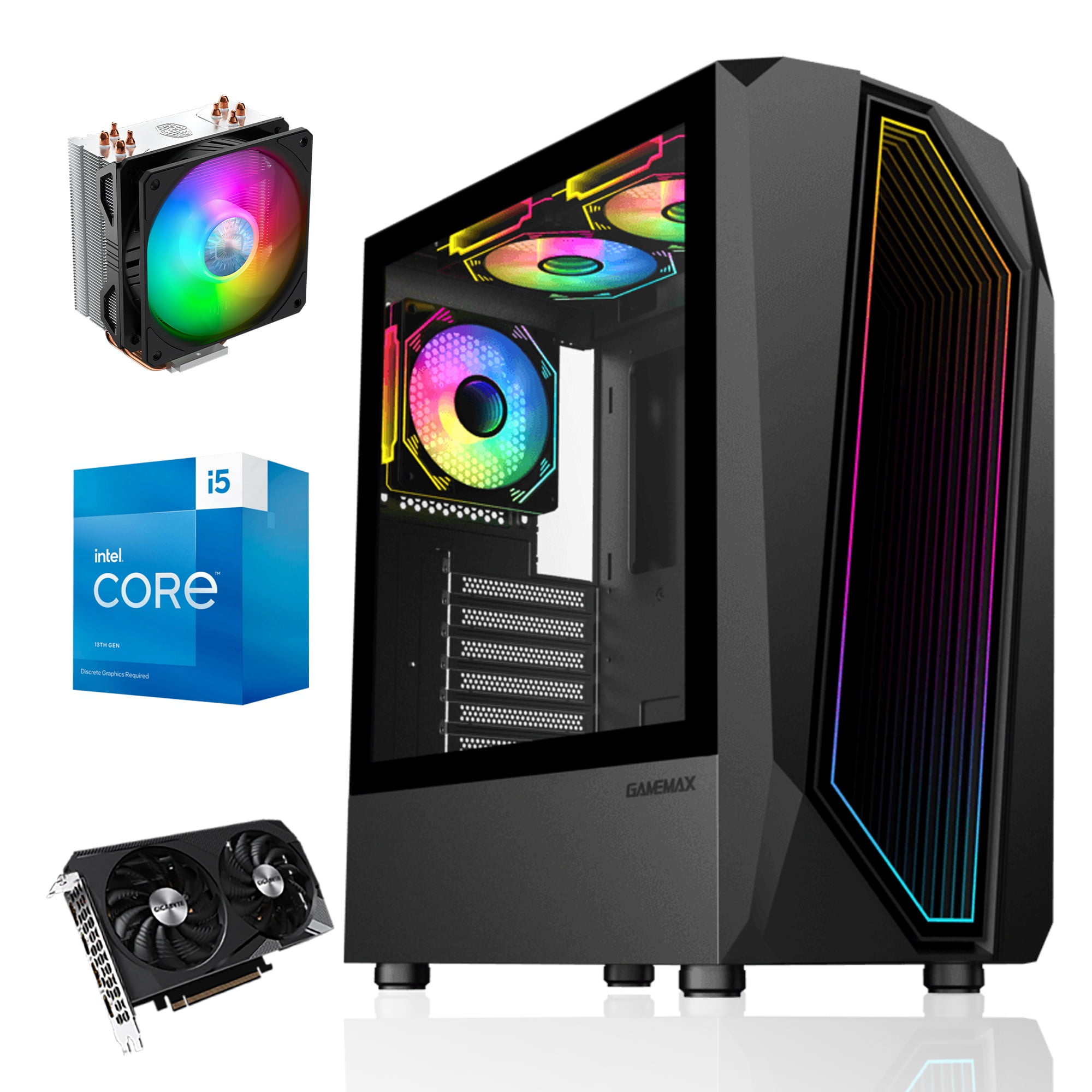 Pc Gamer: Intel Core I5 13400 16Gb 1Tb Rtx 4060 Wifi+Bt Air