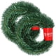 thumbnail image 1 of Guirnalda navideña de 11 m (36 pies), 2 hebras de pino artificial, suave y verde, ideal para decoración de bodas, fiestas y uso en exteriores e interiores., 1 of 6