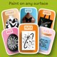 thumbnail image 3 of Marcador ARTISTRO de Doble Punta Negro - Pack de 12, 3 of 7