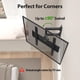 thumbnail image 4 of Soporte de pared USX MOUNT Corner para televisores de 26 a 60 pulgadas y 36,4 kg, 4 of 9