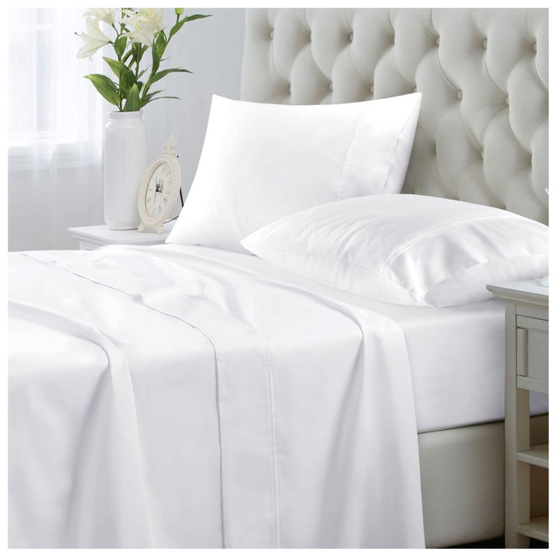 Arthome - Juego De Sabanas King Blanca - 144 Hilos