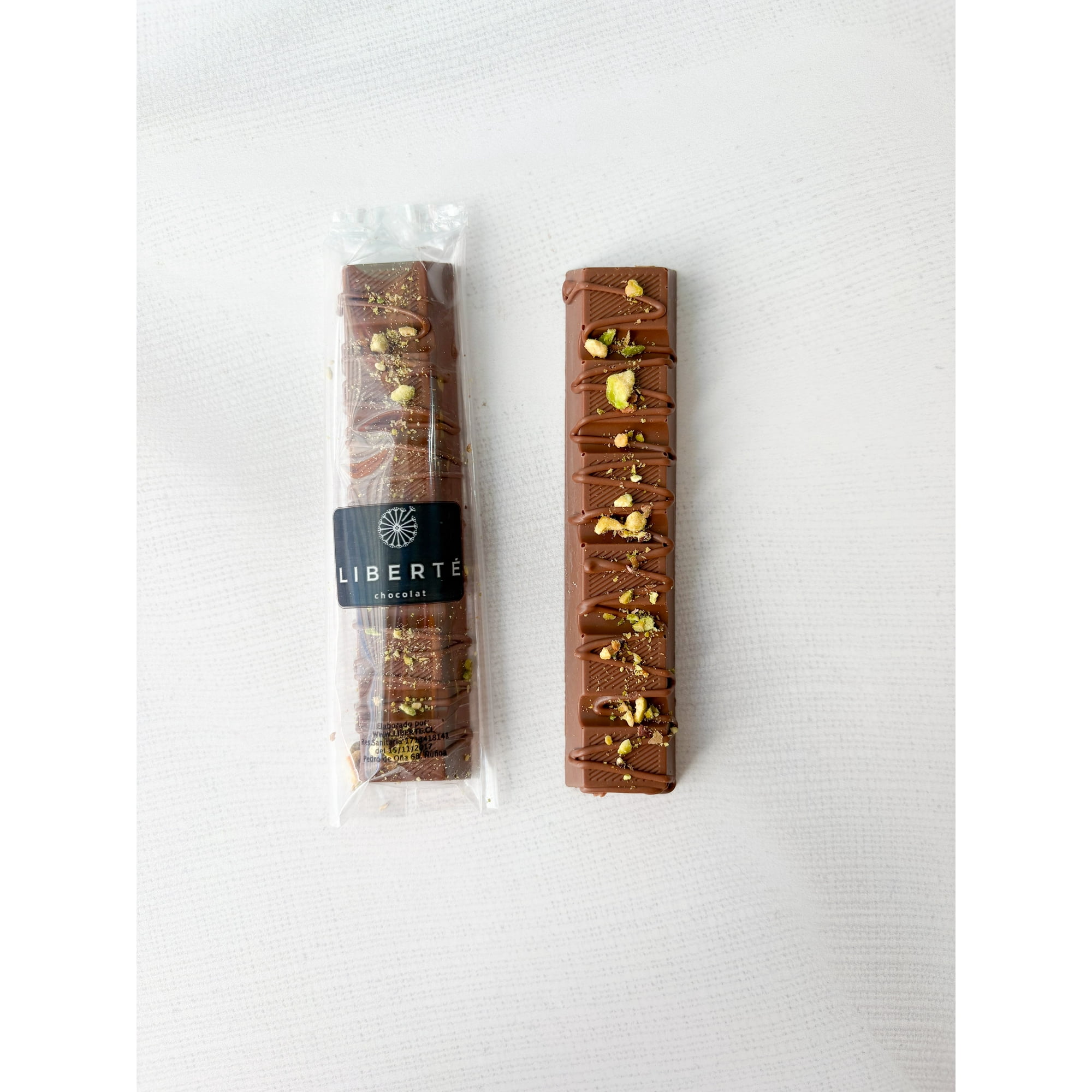 Liberté Chocolat - Tableta Viral De Dubái Chocolate Leche - Pistacho Oasis