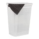 thumbnail image 1 of Cesta para ropa Mind Reader, 60 L, delgada, con tapa de plástico, color blanco, 1 of 7