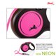thumbnail image 3 of Correa FLEXI Neon Tape Rosa Pequeña 5 m para perros de hasta 15 kg, 3 of 8