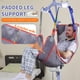 thumbnail image 5 of Cabestrillo de levantamiento de pacientes para todo el cuerpo EZ Assistive Small, morado y gris, 5 of 8