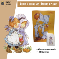 Macae - Álbum Sarah Kay Rmst 80´ + Todas Sus Láminas A Pegar