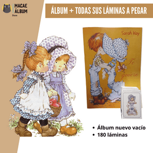 Macae - Álbum Sarah Kay Rmst 80´ + Todas Sus Láminas A Pegar