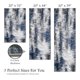 thumbnail image 3 of Set de 3 alfombras de cocina lavables Tritard azul gris, 3 of 9