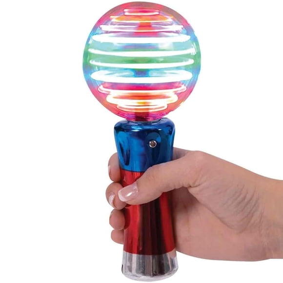 Varita Giratoria LED Meteor Storm de Panda Brillante de 19 cm