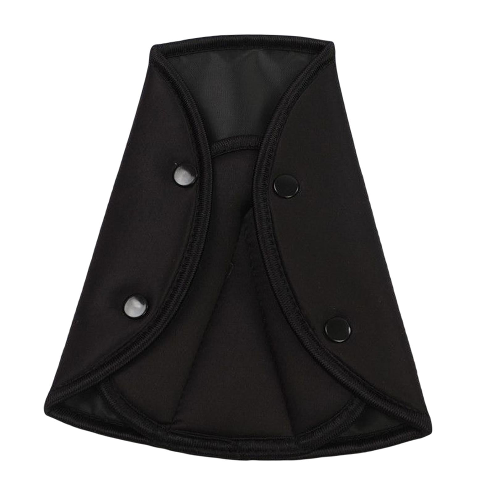 Ioensy - Ajustadores Del Cinturón De Seguridad Del Niño Del Coche Para El Cuello Del Hombro Para La Almohadilla Protectora Del Niño Adulto Negro