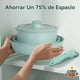 thumbnail image 4 of Batería Cocina 5 Pcs Granito Antiadherente Smart Mango Verde Macaron, 4 of 13