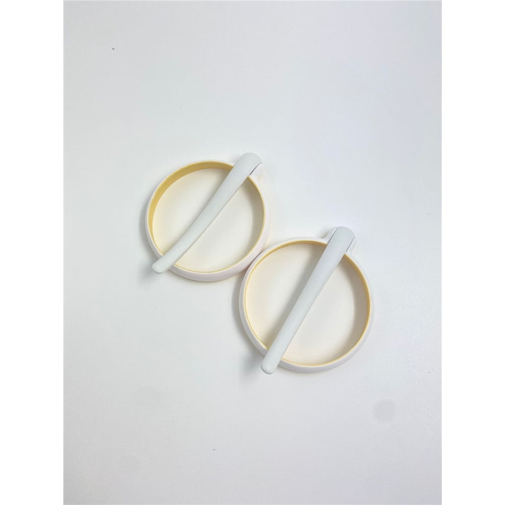 Xusx111 - Conjunto De Anillos De Huevo Frito De Silicona De 4 Pulgadas, Paquete De 4, Molde Redondo Para Panqueques, Sándwich De Desayuno, Antiadherente