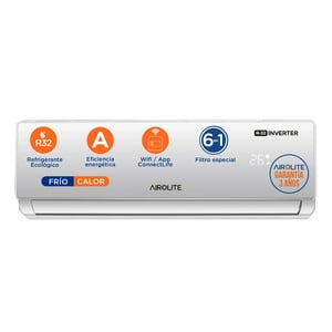 Airolite - Aire Acondicionado Split Muro Frío-Calor 9000 Btu Inv