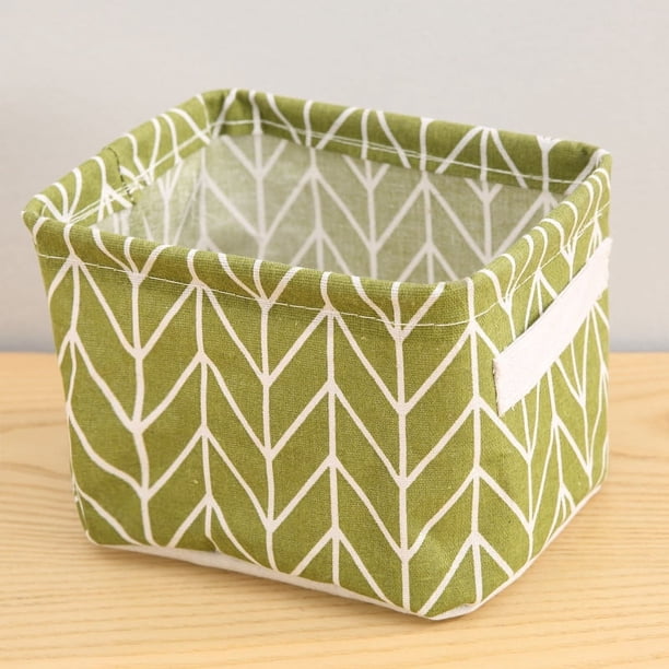 6 Styles of Foldable Desktop Storage Box for Stationery and Cosmetics - Convenient and Organized