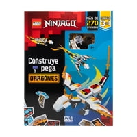 Catapulta Editores - Libro Lego Ninjago Construye Y Pega: Dragones