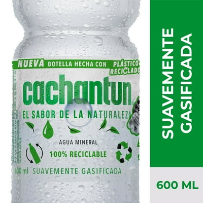 Agua Mineral Light Gas Botella 600 Ml Cachantun