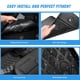 thumbnail image 4 of Tapetes de piso Nilight de TPE para Chevy Silverado y GMC Sierra 2007-14, 4 of 7