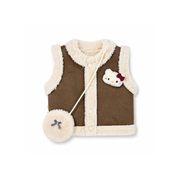 Chaleco Borrego Unisex Sin Mangas Invierno Estilo Europeo